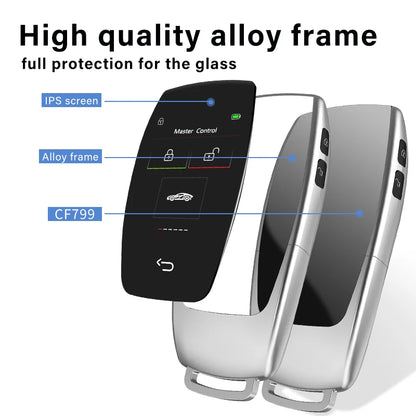 Universal Smart Car Remote Key For BMW Mercedes-Benz Audi Hyundai Toyota Mazda Honda Lexus Porsche Kia Modified CF799 LCD Screen