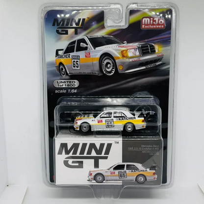 1:64 190E 2.5-16 Evolution II #3 #187 #196 #197 alloy die-cast simulation car model, adult ornaments,boys' toys,children's gifts