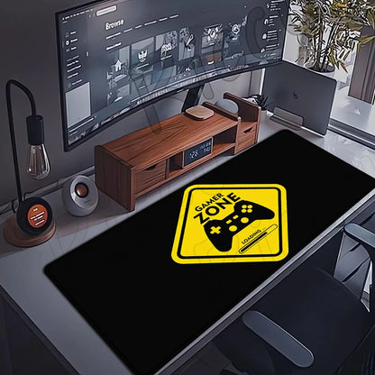 Retro Game Controller Mouse Pad Large Gamer Mat HD Anti-Slip Rubber XXL Desk Mat Office Computer Lock Edge Mousepad Gaming Rug