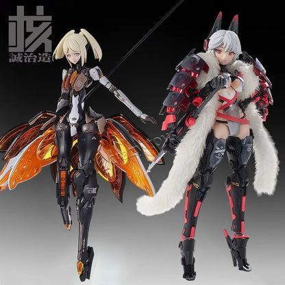 【In Stock】He Cheng Zhi Zao Original Model Kit Star Flower Lily & Luosha Feihu Anime Assembly Figure Collectible Toy Gift
