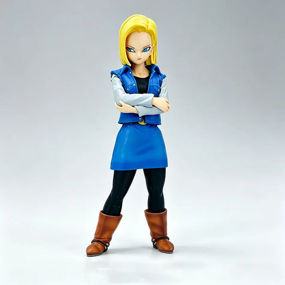 26CM Dragon Ball Z Android 18 Anime Figure Action Figures Pvc Model Statue Collection Decoration Toys Ornaments Christmas Gift