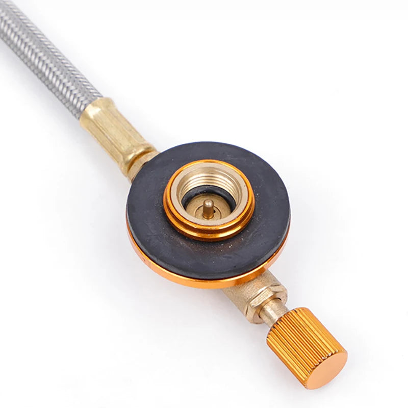 Pandatour Freely Adjustable Telescopic Spray Gun Stainless Steel Durable Copper Head  High Power Gas torch fire starter