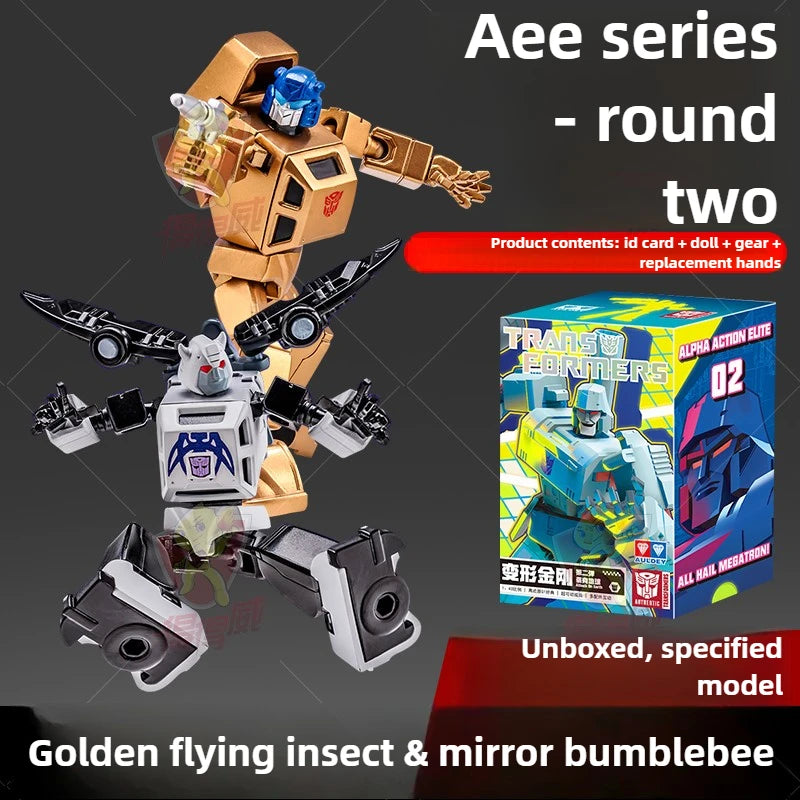 AULDEY Transformers Action Figure Collectible Toy Optimus Prime Megatron Blind Box Set with Movable Joints Design Model Gift Set