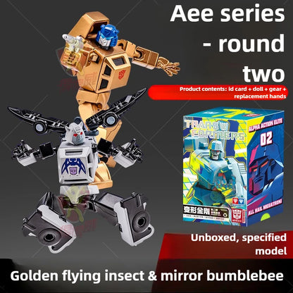 AULDEY Transformers Action Figure Collectible Toy Optimus Prime Megatron Blind Box Set with Movable Joints Design Model Gift Set