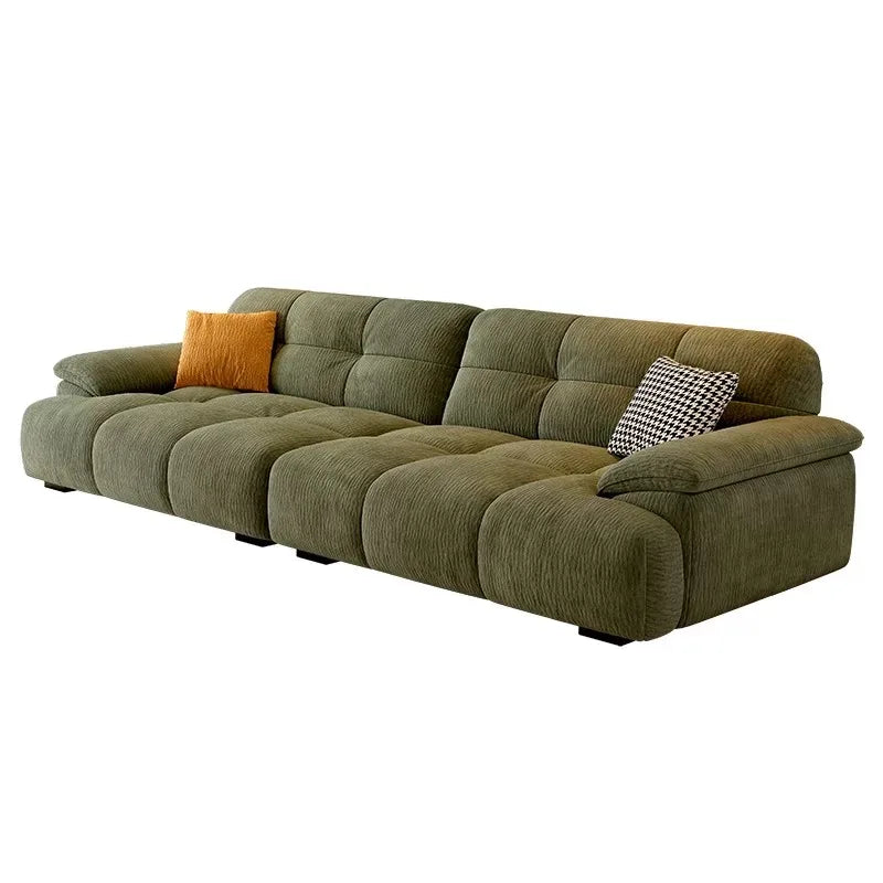Designer Modern Living Room Sofas Olive Green Memory Foam Living Room Sofas Lounge Nordic Divano Angolare Furniture For Home