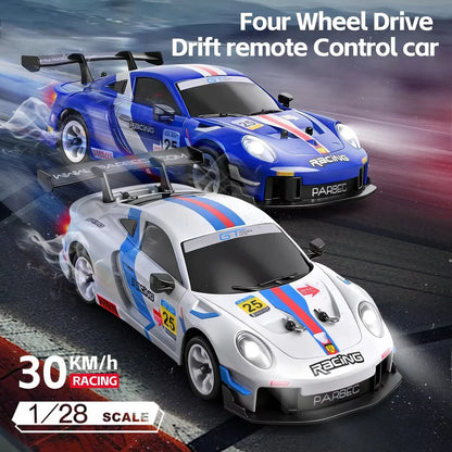 WLtoys 284191 284019-A Upgraded Gyro 1/28 RC Drifting Car 4WD High Speed Radio Control Model 2.4G Drift Racing Vehicle Mini Gift