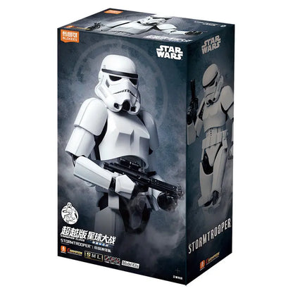 Original Blokees Star Wars Champion Class The Mandalorian & Grogu Assembly Movable Action Model Figures Collection Peripheral