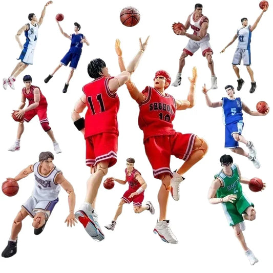 GREAT TOYS GT Dasin Play basketball Action Figures Sakuragi Mitsui Rukawa Ryota Kogure Ayako SENDOH Eiji Haruko Akagi with box