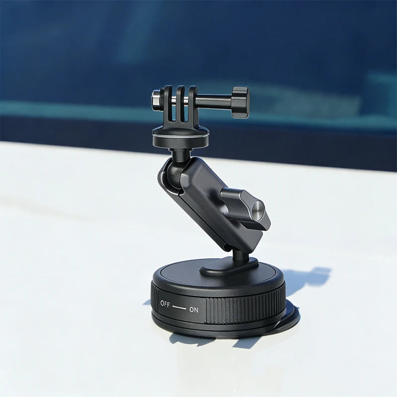 Suction Cup Camera Car Mount for Insta360 X6 X5 X4 GO Ultra ACE PRO 2 GO 3S Vehicle Windshield Holder 360 Adjustable Accessories