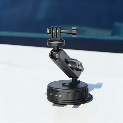 Suction Cup Camera Car Mount for Insta360 X6 X5 X4 GO Ultra ACE PRO 2 GO 3S Vehicle Windshield Holder 360 Adjustable Accessories