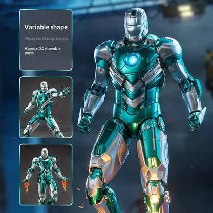 Zd Toys Marvel Iron Man Mk31 Action Figure Movable Joints Collectible Model Desktop Decoration Gift For Fans