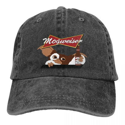 Christmas Gizmo  Horror Movie Baseball Caps Merchandise Vintage Distressed Washed Headwear Men Women