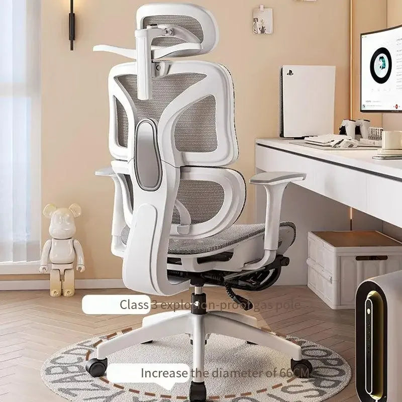 UVR Office Chair Ergonomic Design Armchair Recliner Chair Sedentary Comfort Breathable Mesh Staff Chair Game Athletics Chair