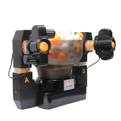 Table Tennis Robot, Ping Pong Ball Machine, Automatic Trainer for Practice, HP-S1001