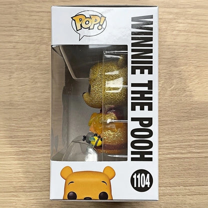 Funko Pop! Original Disney Winnie the Pooh #1104 Diamond Collection Vinyl Figure Movie Collectible Model Desktop Decor Toys Gift