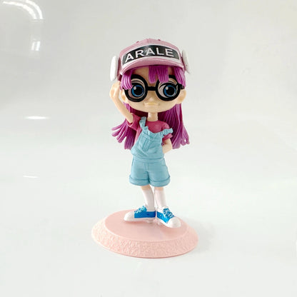 1 Pc Anime Arale Action Figures Wear Glasses Dr Slump Girl Standing PVC Model Collection Gift Toy
