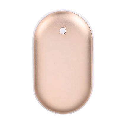 Warm Hand Treasure Ultra-TDouble Sided Hand warmer with Fast Heating and Three Levels of Temperature. Compact Pocket Hand warmer