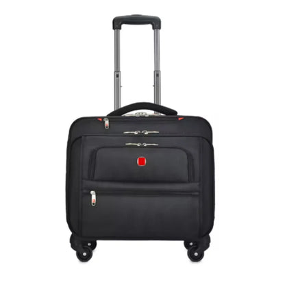 New Fashion Oxford Universal Wheel Rolling Luggage 18 Inch Men Multifunction Carry-Ons Suitcase Trolley Travel Bag Boarding Box