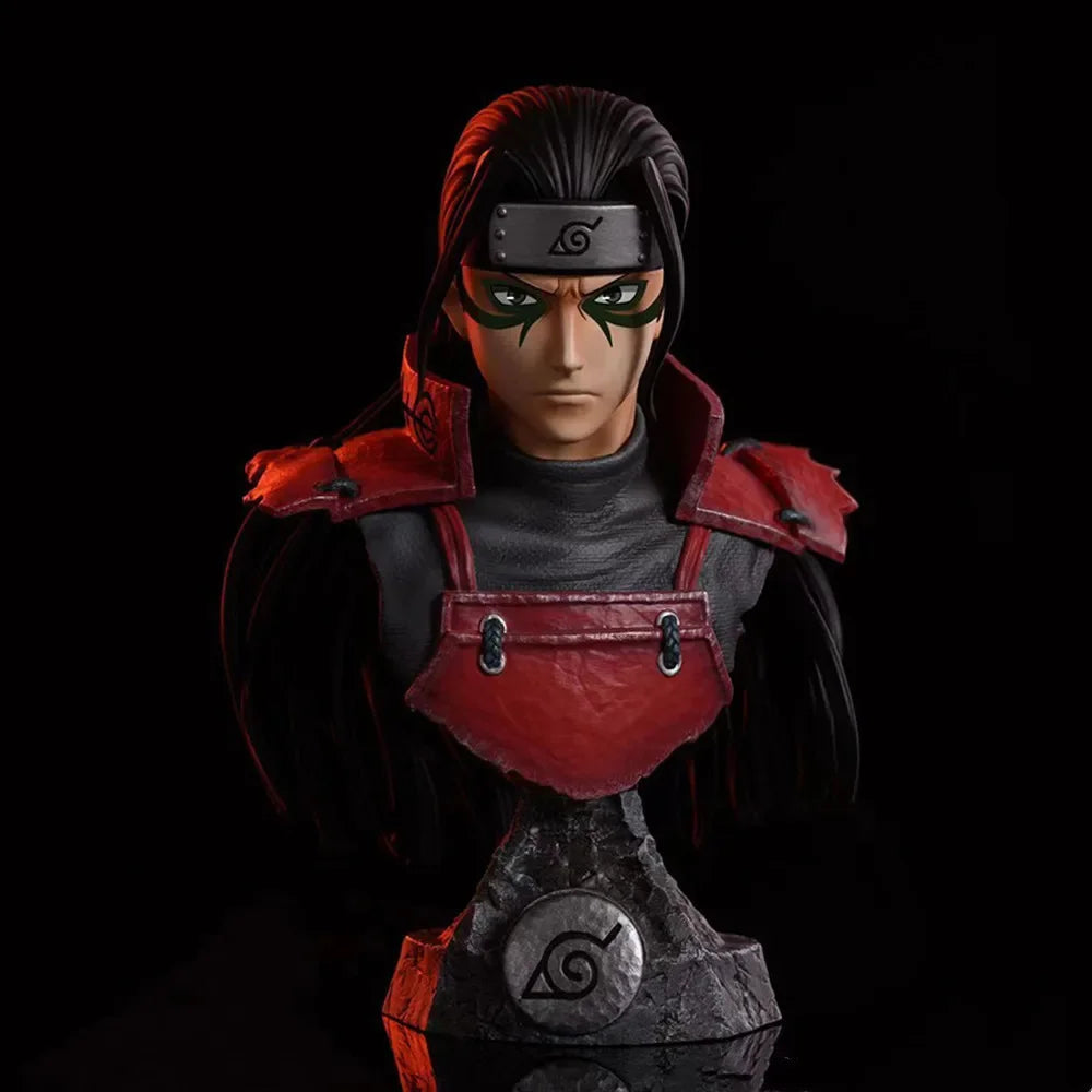 Naruto Action Figure Each Character Bust Portraits Sasuke Kakashi Itachi Model Statue Toys Desktop Ornament Decoration
