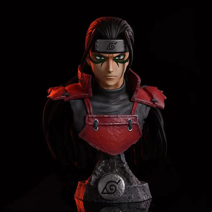 Naruto Action Figure Each Character Bust Portraits Sasuke Kakashi Itachi Model Statue Toys Desktop Ornament Decoration