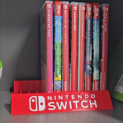 New For Switch Game Card Case Desktop Card Box Holder Game Disc Cassette Storage Bracket Storage Box，8 And 12 Compartments
