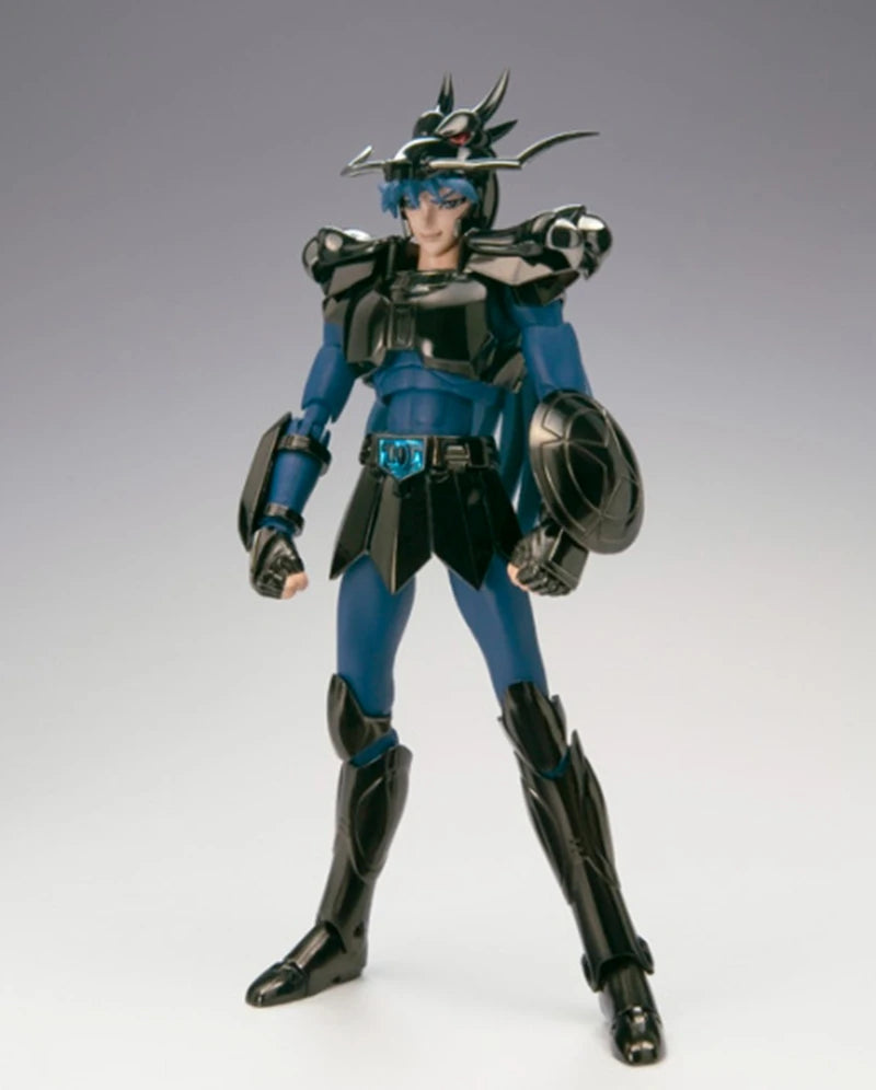 19cm Anime Dark Saint Seiya Figure Phoenix Ikki Hyoga Seiya Shiryu Action Figures Toy PVC Box Figure Collection Decoration