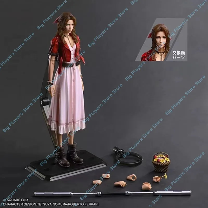 In Stock Play Arts Kai Square Enix Final Fantasy VII Rebirth Tifa & Aerith Figure Set