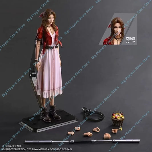 In Stock Play Arts Kai Square Enix Final Fantasy VII Rebirth Tifa & Aerith Figure Set