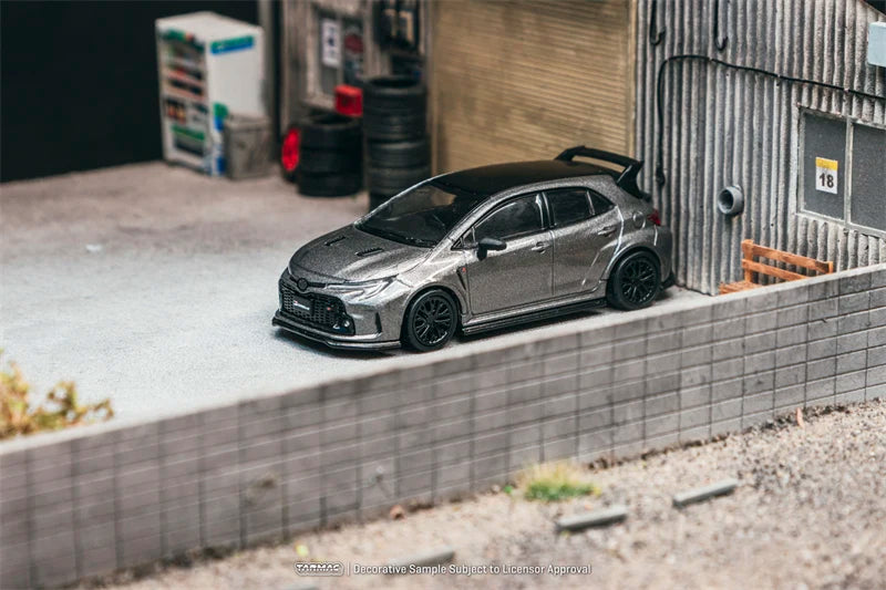 1:64 GR Corolla Grey Diecast Collector's Vehicle Model Car