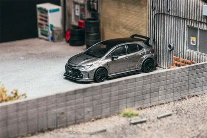 1:64 GR Corolla Grey Diecast Collector's Vehicle Model Car