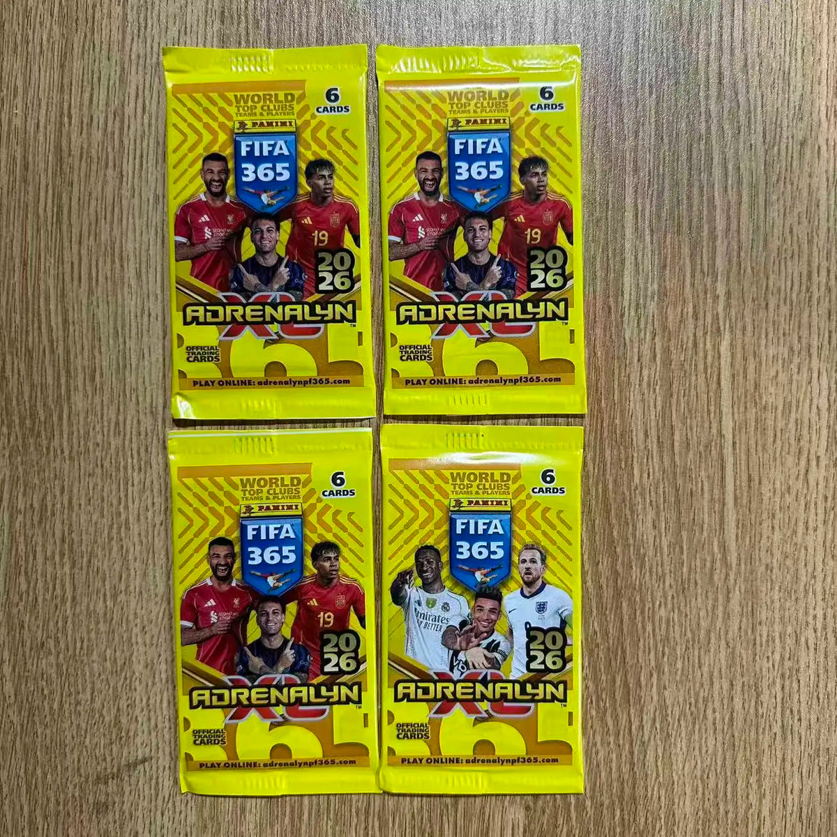 2026 Season Panini FIFA 365 Adrenalyn XL WORLD TOP CLUBS TEAMS PLAYERS Trading Collection Card Fan Gift