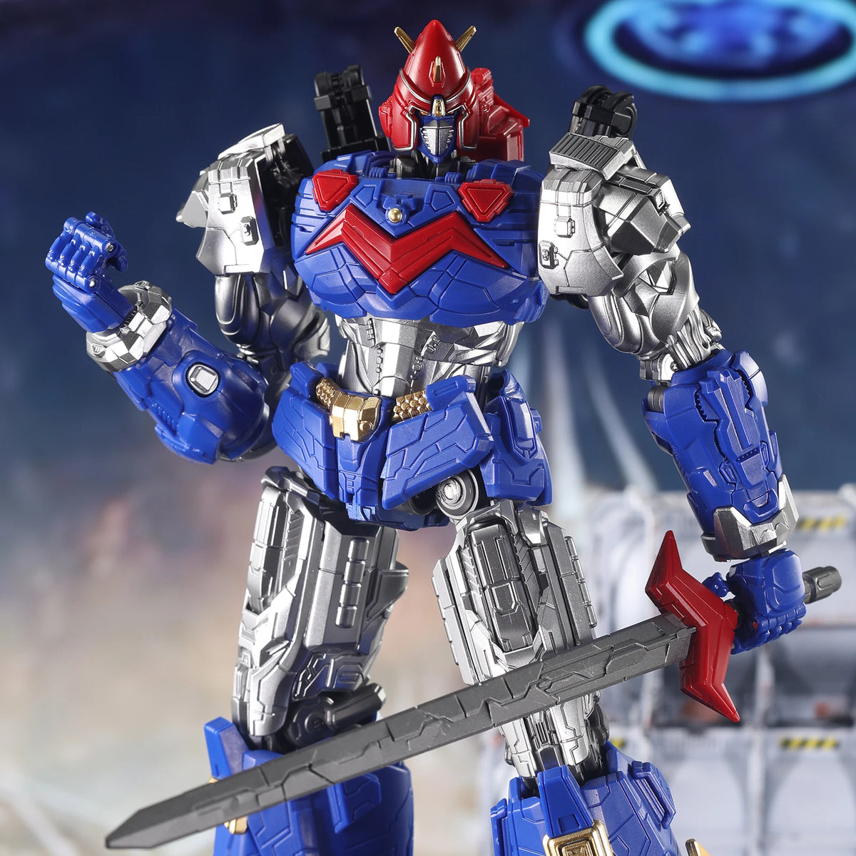 YOLOPARK AMK Series Voltes V: Legacy Voltes V Mech Model Kit - Model Kit Action Figures Toy