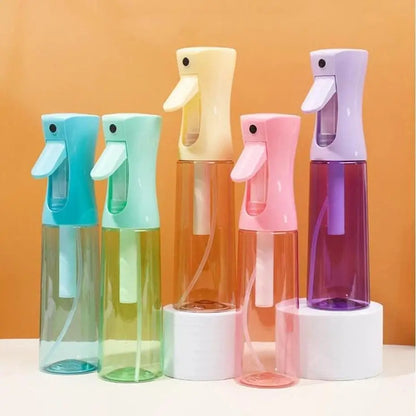New Portable Travel Spray Bottle 200/300ML High Pressure Continuous Mist Bottle Reusable Beauty And Plant Watering Supplies