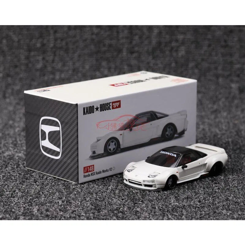 Kaido House MINI GT 1:64 Honda NSX Racing V1 racing alloy car model desktop ornament collection boys' toys