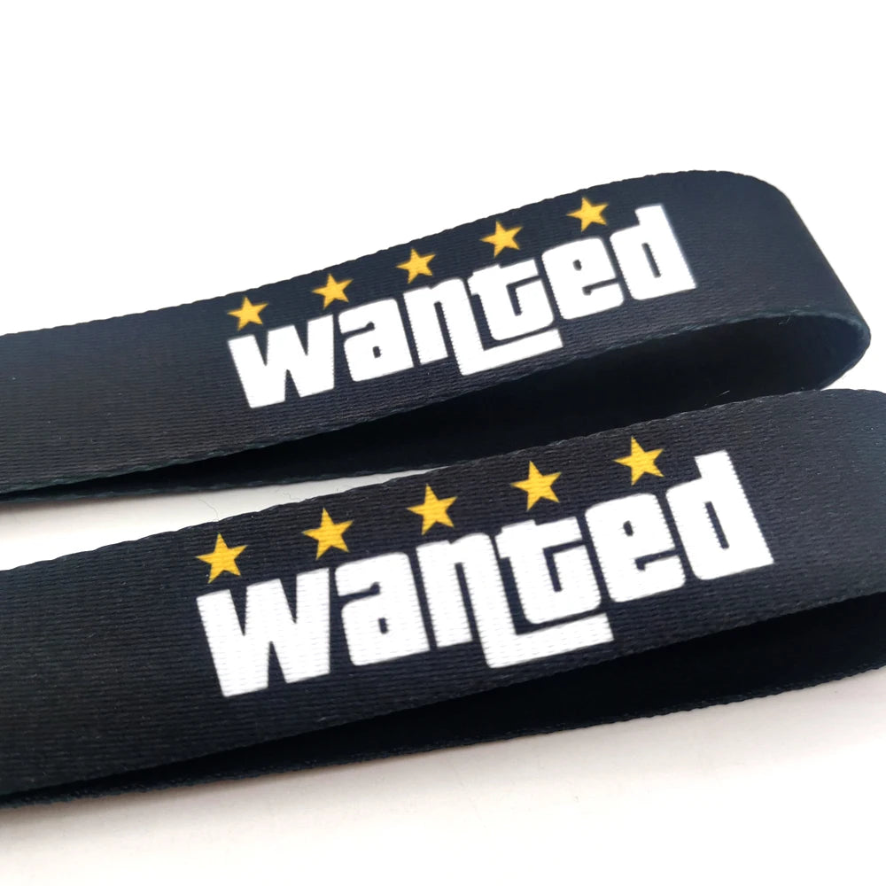 JDM Style Car Keychain Hokkaido Gift Keyring Auto Motorcycle Wanted Key Steel Spring Clip Key Starp Key Pendant Accessories