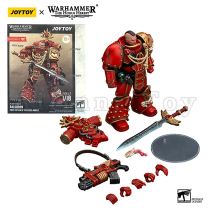 JOYTOY 1/18 Action Figure The Horus Heresy Blood Angels Dawnbreaker Cohort Anime Toy Model