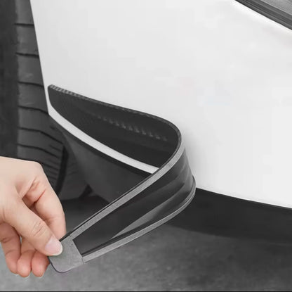 4/2 Piece Auto Car Bumper Protector Corner Guard Anti-Scratch Strips Sticker Protection Body Protector Molding Valance Chin