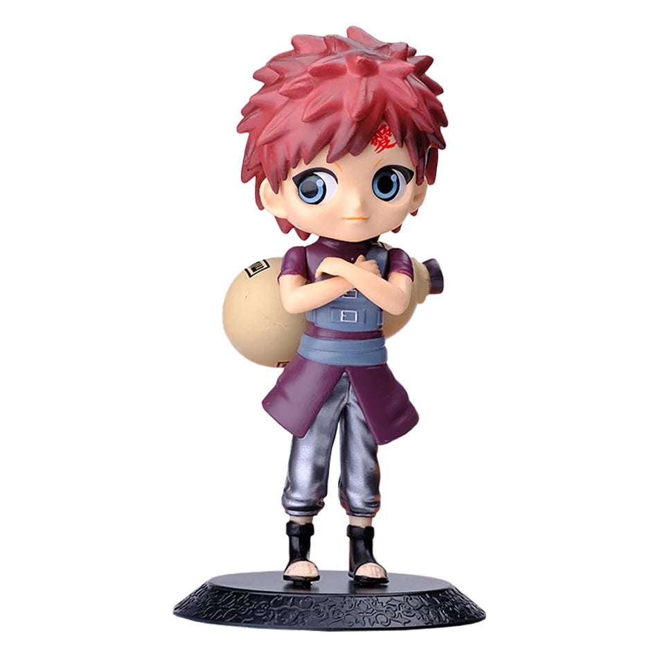 Bandai Naruto Anime Figure Shippuden Uchiha Sasuke Hatake Kakashi Namikaze Minato Action Figure Collection Model Toys Gifts
