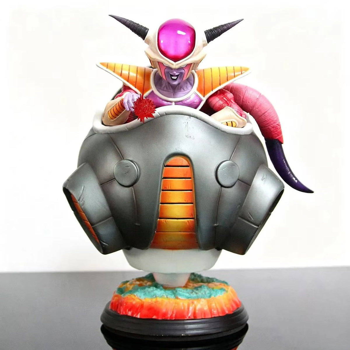 YS Statue Dragon Ball Z Freezer Figure Frieza Pod Pvc Action Figures 25cm/9.84inch Collection Model Toys Gifts