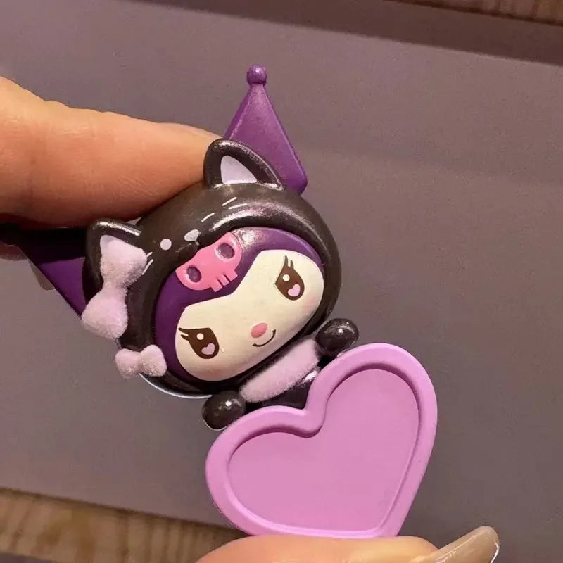 Genuine Sanrio Guardian Meow Group Hipper Series Blind Box Hello Kitty Cute Mini Collection Desktop Ornament Fashion Trend Gift