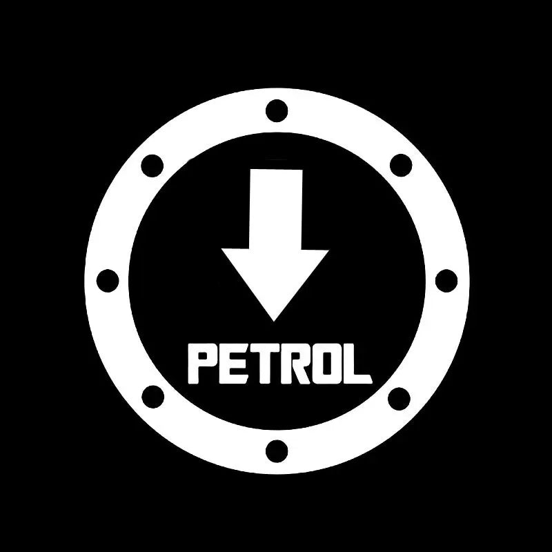13x13cm Petrol Gas Cap Car Personalized Stickers Creative Car Body Gasoline Cap Decoration Vinyl Film Decal Auto Accessories