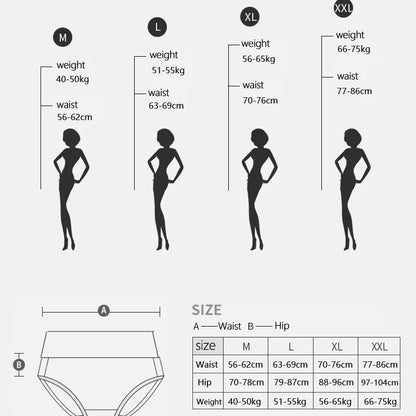 5Pcs/Set Cotton Panties Women High Waist Body Slimming Underwear Breathable Solid Briefs Sexy Ladies Panty Soft Female Lingerie