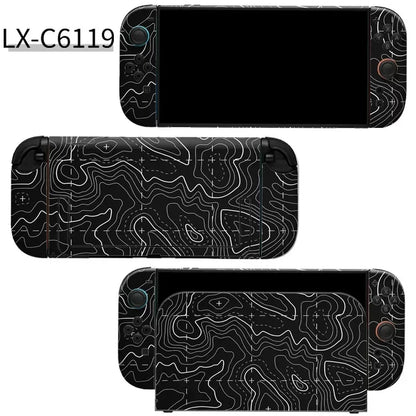 Colorful Sticker Skin for Nintendo Switch 2 NS Console Dock Charger Stand Holder Joy-con Controller Vinyl