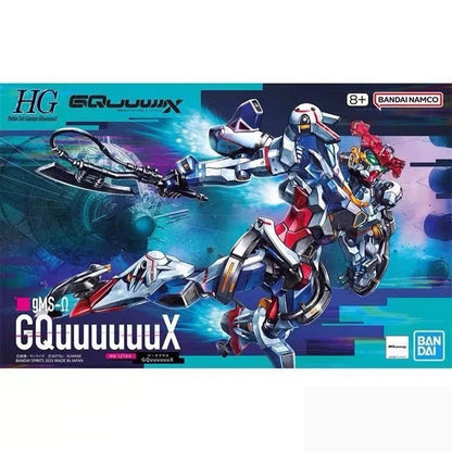 In Stock BANDAI HG 1/144 Gundam GQuuuuuuX GFreD Assembly Model Ver. Anime Action Figures Collection Toy