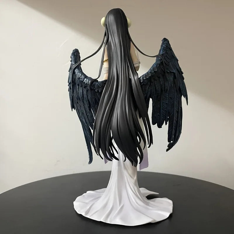 Overlo Action Figure Albedo Manga Figurine Albedo 24cm GK Statue Doll Model Ornament Anime Peripheral Toys Gift for Fans