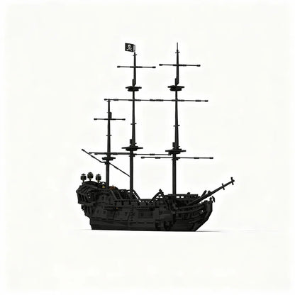 4403pcs MOC The Black Peral Disneieny Pirates Caribbean Model Building Blocks Christmas Gifts Construction Toys Education Brick