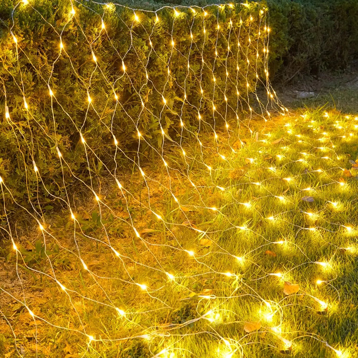 3mx3m 2mx2m 1.5mX1.5m Christmas Garlands LED String Christmas Net Light Fairy Xmas Party Garden Wedding Decoration Curtain Light