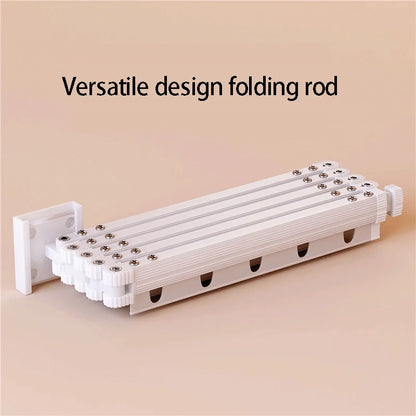 Foldable Shower Curtain Rod Set Invisible Bathroom Partition Waterproof High-End Dry Wet Separation Eye Protection Included