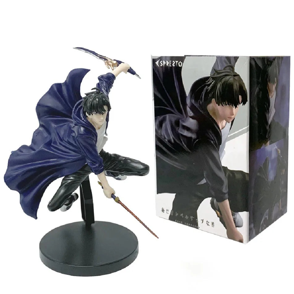 17-28cm In Stock Upgrade(Anime Version) Cha Hae-in Action Figure PVC Collect Model Figure Display Anime Merchandis