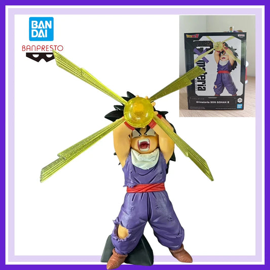 Original Brand New Product Bandai Banpresto Dragon Ball Z G Materia Son Gohan Anime Action Figures Model Cute Decoration Toy